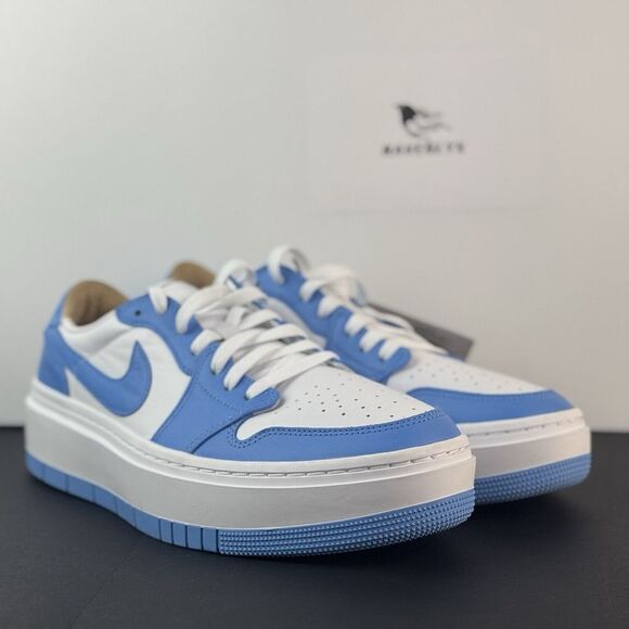 Nike Shoes - Nike Air Jordan 1 UNC Low Elevate University Blue 12 WMNS / 10.5 MEN DQ3698-141